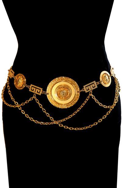 gold chain versace|vintage versace gold chain belt.